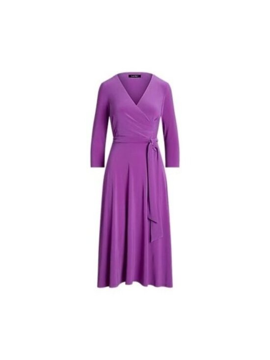 Lauren Ralph Lauren Dresses & Skirts - NEW Lauren Ralph Lauren Women's 16P Surplice Jersey Dress NWT $145